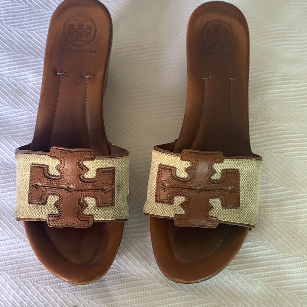 Tory Burch wedge sandals